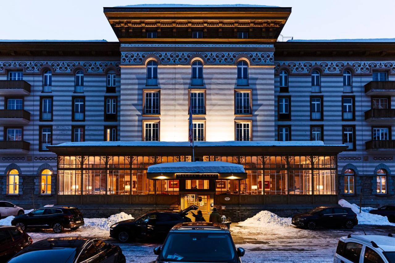Maloja Palace Residence Engadin-St Moritz Co2-Neutral Eksteriør billede