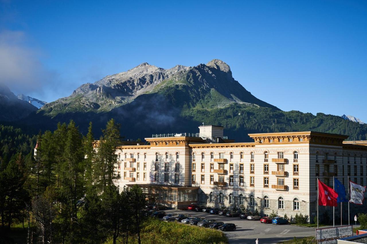 Maloja Palace Residence Engadin-St Moritz Co2-Neutral Eksteriør billede